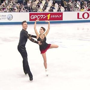 анастасия мишина / александр галлямов - 2021 World Team Trophy - SP (Rus Eurosport)