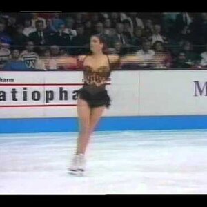 Lenka Kulovana (TCH) - 1993 World Figure Skating Championships, Ladies' Free Skate