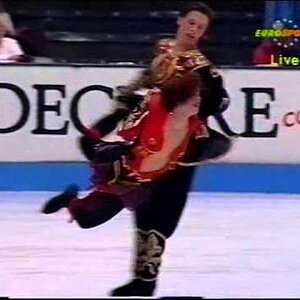 Elizaveta Stekolnikova & Dmitri Kazarlyga KAZ - 1993 World Championships FD