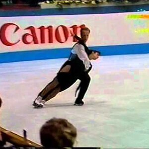 Regina Woodward & Csaba Szentpétery HUN - 1993 World Championships FD