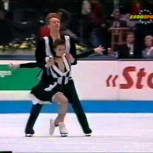 Radmila Chroboková & Milan Brzy CZE - 1993 World Championships FD
