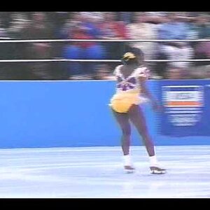 Surya Bonaly (FRA) - 1993 Skate America, Ladies' Free Skate