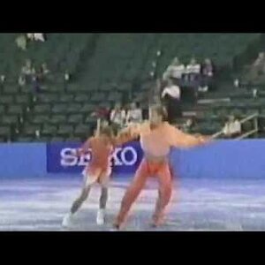 Ledinkina & Tikhonov (RUS), 1993-Skate America, Pairs, Technical Program