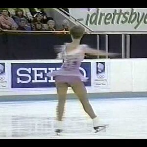 Simone Lang (GER) - 1993 Piruetten, Figure Skating, Ladies' Free Skate