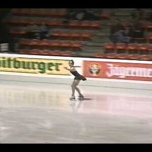 Oksana Baiul (UKR) - 1993 Nations Cup on Ice, Ladies' Technical Program