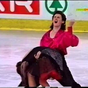 Ekaterina Svirina & Sergei Sakhnovski RUS - 1994 World Junior Championships FD