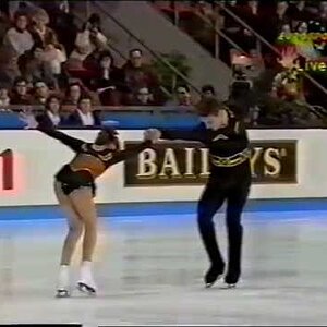 Elena Beloussovskaya & Igor Maliar UKR - 1994 European Championships LP