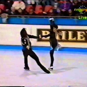 Natalia Mishkutionok & Artur Dmitriev RUS - 1994 European Championships LP