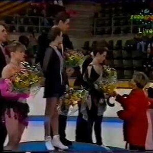 Medal Ceremony, Pairs Event - 1994 European Championships LP
