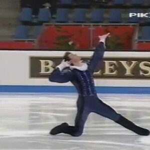 Alexei Urmanov short program at European figure skating 1994