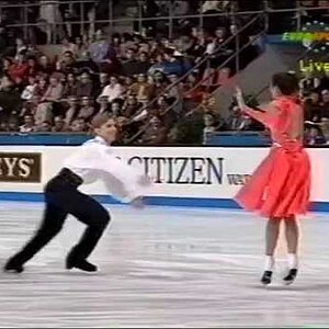 Margarita Drobiazko & Povilas Vanagas LIT - 1994 European Championships FD