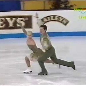 Agnieszka Domanska & Marcin Glowacki POL - 1994 European Championships FD