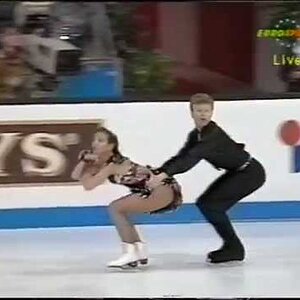 Radmila Chrobokova & Milan Brzy CZE - 1994 European Championships FD