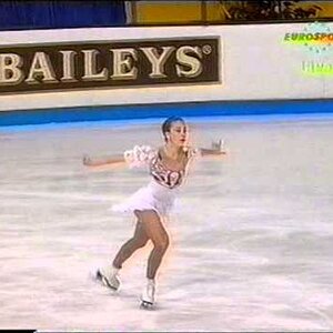 Irena Zemanova CZE - 1994 European Championships SP