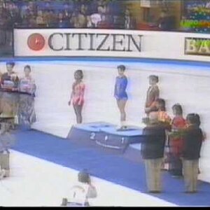 1994 WC Ladies Medals with Surya Bonaly, Sato and Szewczenko