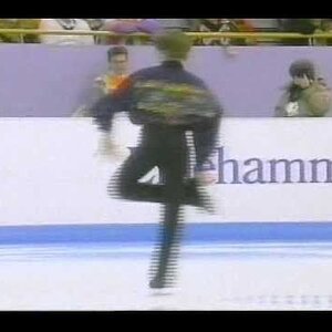 Margus Hernits (EST) - 1994 Lillehammer, Men's Technical Program (Secondary Broadcast Feed)