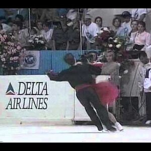 Romanova & Yaroshenko (UKR) - 1994 Goodwill Games, Ice Dancing, Compulsory Dance