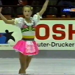 Irina Slutskaya RUS - 1994 Nebelhorn Trophy LP