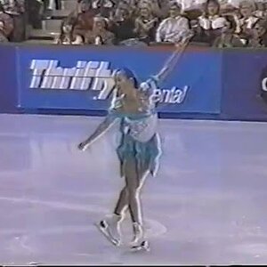 Irina Slutskaya RUS - 1994 Skate America SP