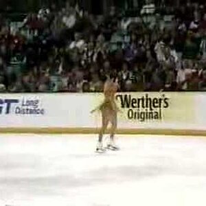 Laetitia Hubert France Skate Canada 1994
