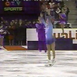 1994 Skate Canada Pairs Medal Ceremony