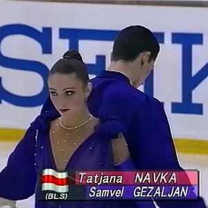 Tatiana Navka and  Samvel Gezalian 1994 NHK Trophy Free Dance