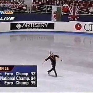 Patrick Meier SUI - 1995 European Championships LP