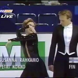 Susanna Rahkamo & Petri Kokko FIN - 1995 European Championships OD