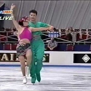 Kaho Koinuma & Tigran Arakelian ARM - 1995 European Championships FD