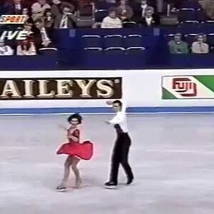 Claire Willemin & Andrew Place GBR - 1995 European Championships FD
