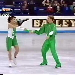 Margarita Drobiazko & Povilas Vanagas LTU - 1995 European Championships FD