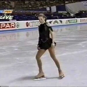 Ivana Jakupcevic CRO - 1995 European Championships SP