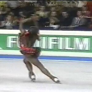Surya Bonaly FRA   1995 European Figure Skating Championships, Ladies' Free Skate
