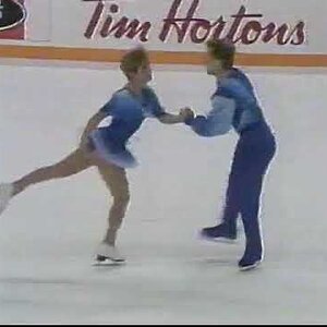 Kristy Sargeant and Kris Wirtz - 1995 Canadians FS