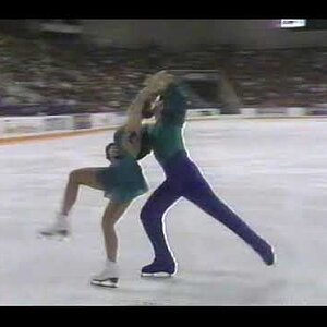 Megan Wing and Aaron Lowe - 1995 Canadians FD