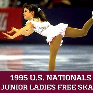1995 U.S. Figure Skating Championships - Junior Ladies Free Skate (Tara Lipinski, Angela Nikodinov)