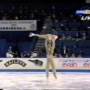 Silvia Dimitrova & Rico Rex GER - 1995 World Championships LP