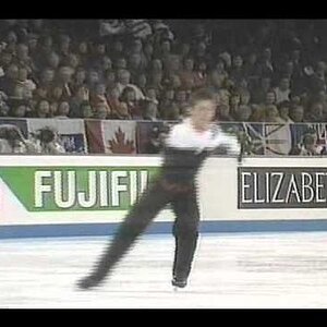 Michael Shmerkin (ISR) - 1995 World Figure Skating Championships, Men's Short Program