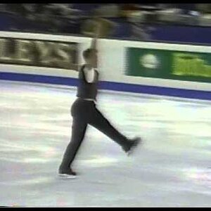 Sébastien Britten (CAN) - 1995 Worlds, Men's Short Program (French Canadian Broadcast)