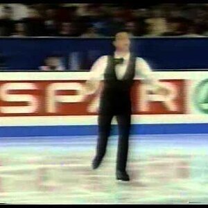 Eric Millot (FRA) - 1995 Worlds, Men's Free Skate (Canadian Broadcast Feed)