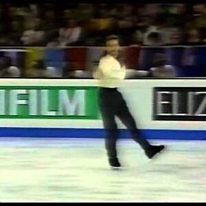 Philippe Candeloro (FRA) - 1995 Worlds, Men's Free Skate (Canadian Broadcast Feed)