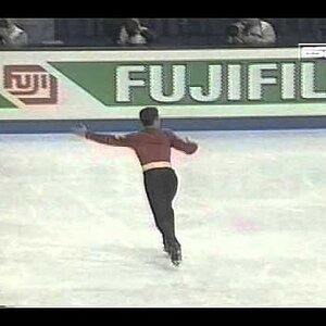 Steven Cousins (GBR) - 1995 Worlds, Men's Free Skate (Secondary US Broadcast Feed)