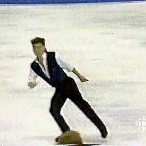 1995 World Figure Skating Championships Elvis Stojko Interview