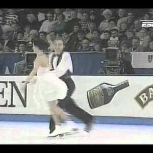 Romanova & Yaroshenko (UKR) - 1995 Worlds, Free Dance (Secondary US Broadcast Feed)