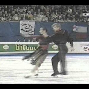 Krylova & Ovsiannikov (RUS) - 1995 Worlds, Free Dance (Secondary US Broadcast Feed)