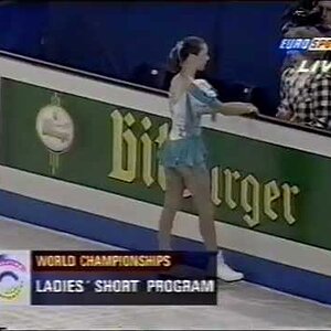 Irina Slutskaya RUS - 1995 World Championships SP