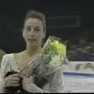 Jennifer Robinson - 1995 World Championships FS and Interview