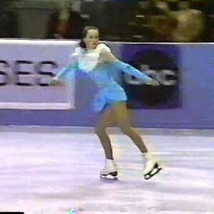 Irina Slutskaya RUS - 1995 Skate America LP