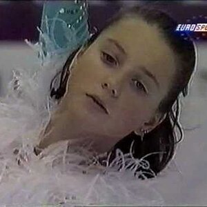 Irina Slutskaya 1995 Skate America free program