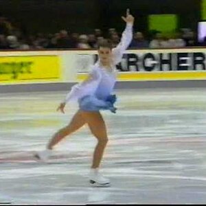 Evelyn Großmann - 1993 & 1995, Deutsche Meisterschaften, Kür